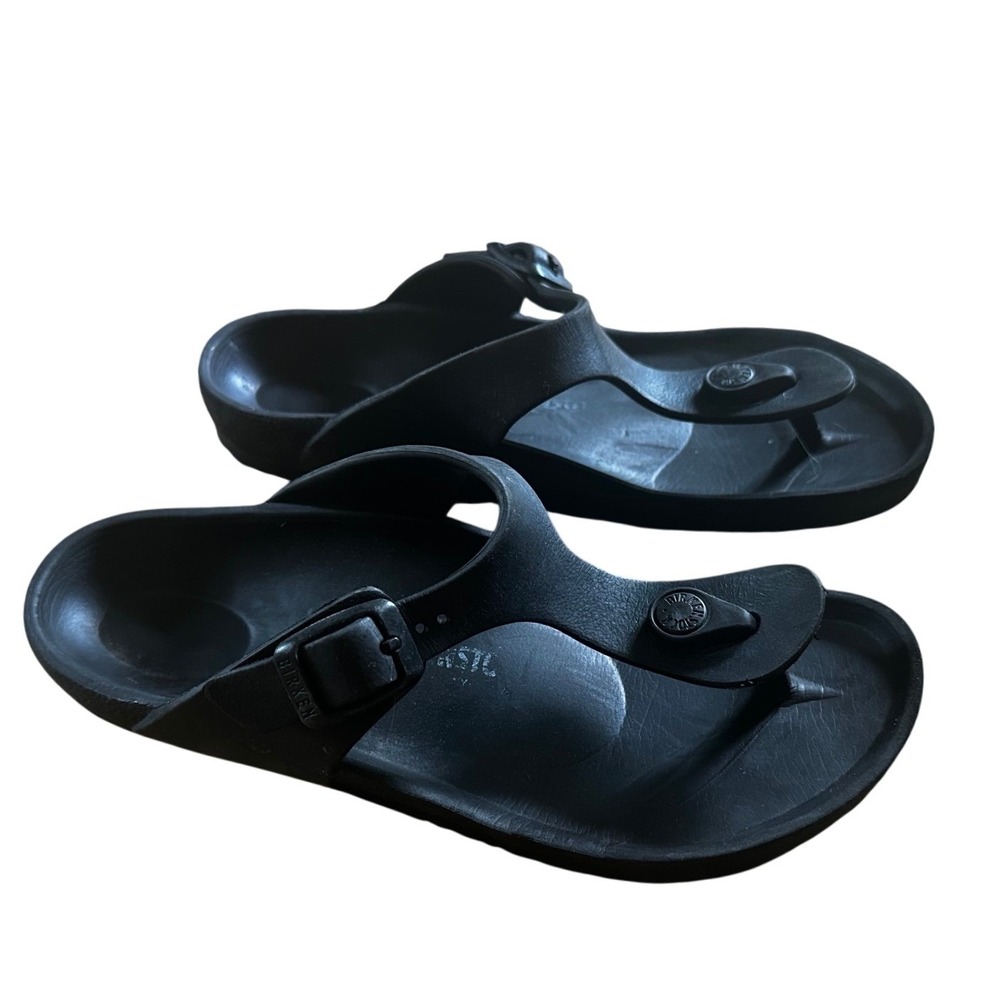 Birkenstock Gizeh EVA Black Thong Sandals kids 34 (3-3.5)